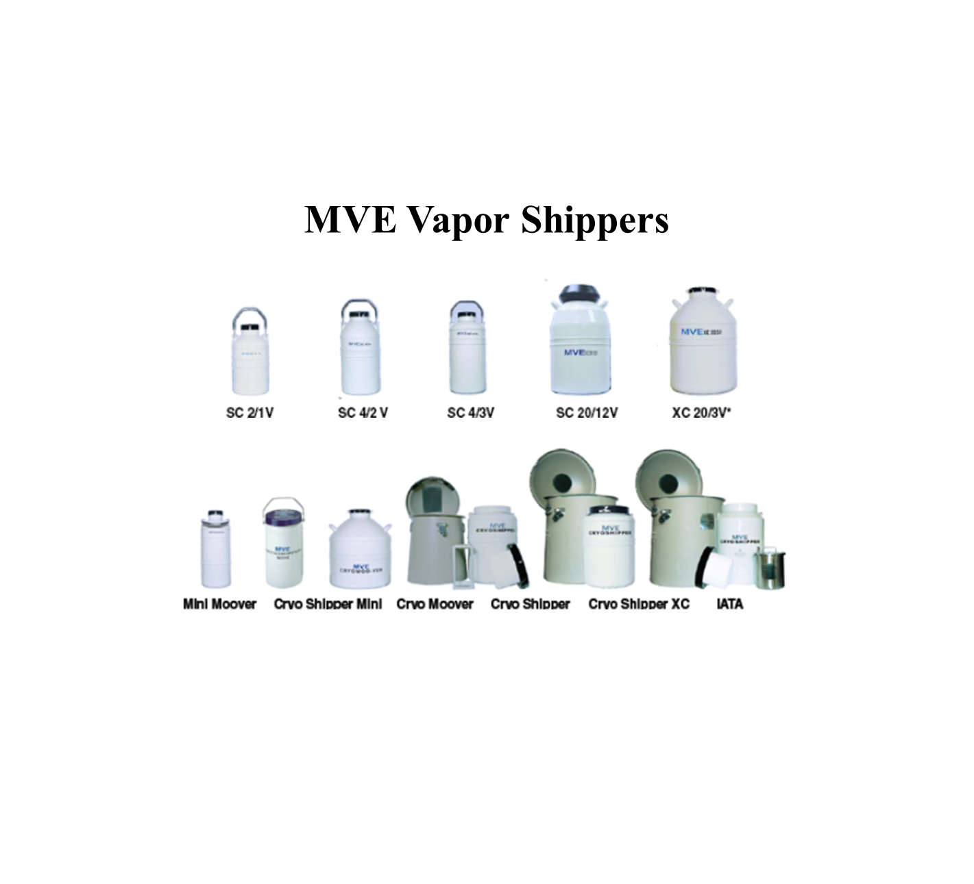 MVE Vapor Shippers