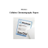 Cellulose Chromatography Papers