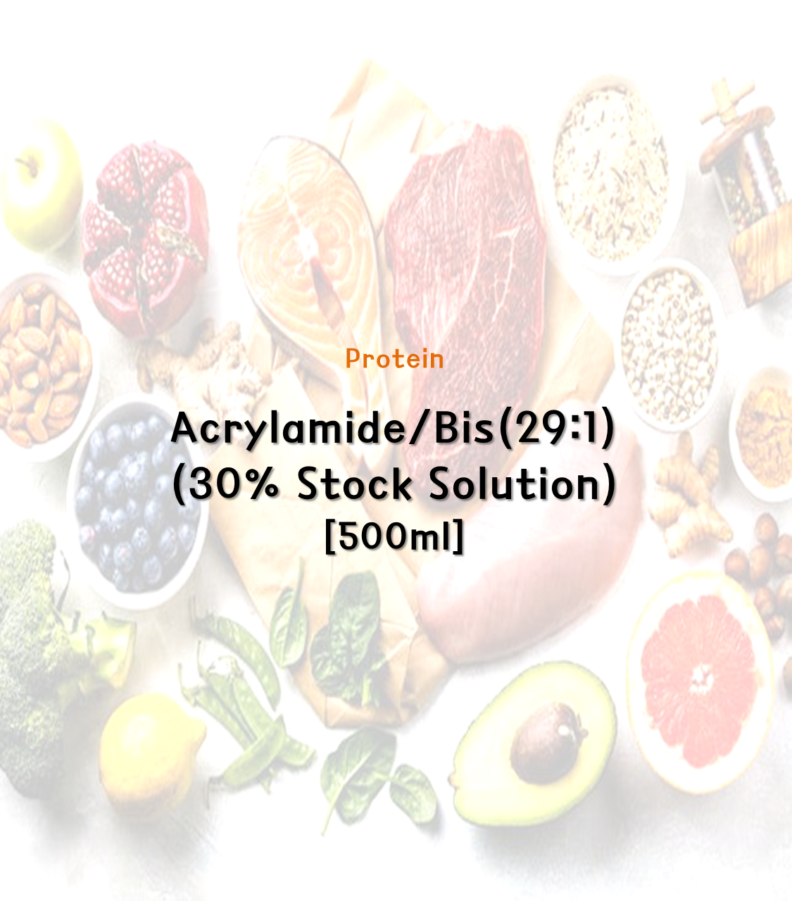 Acrylamide/Bis(29:1) (30% Stock Solution) [500ml]