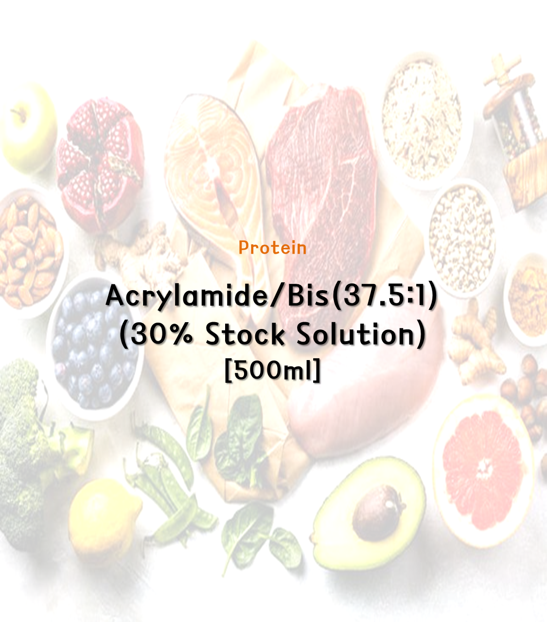 Acrylamide/Bis(37.5:1) (30% Stock Solution) [500ml]